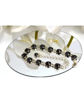 Bransoletka kolorowe kryształki proste