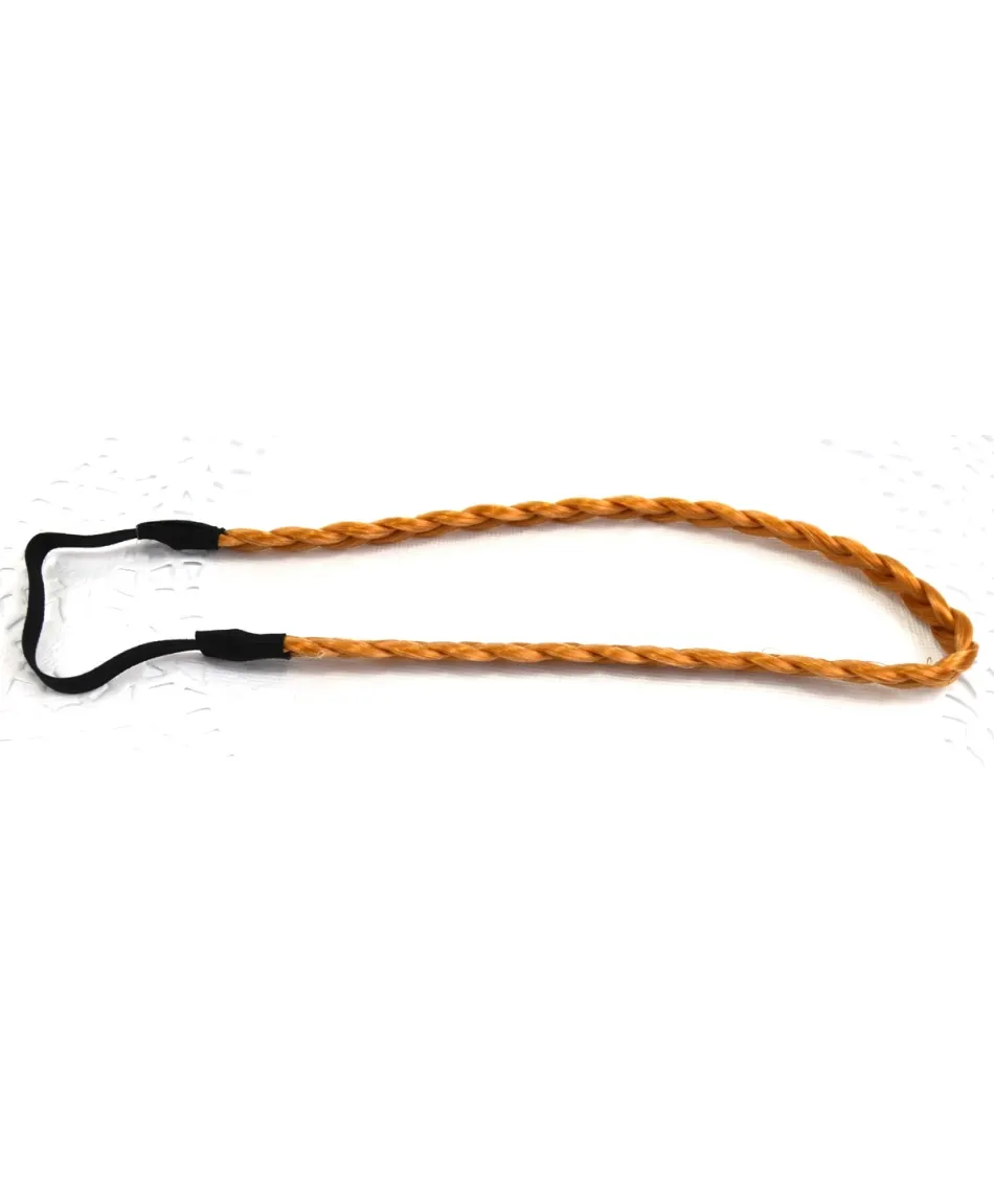 Opaska warkocz  na gumce