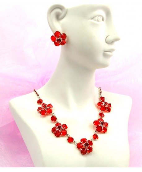 Komplet kryształki kolory