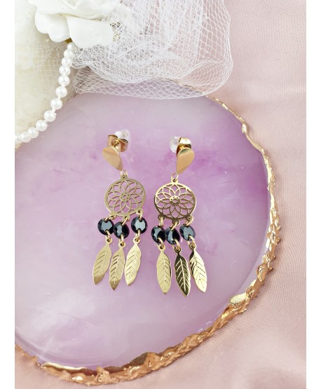 Kolczyki stal łapacze snów 2 modele