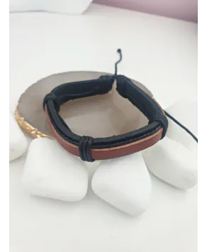 Bransoletki męskie na rzemianiach