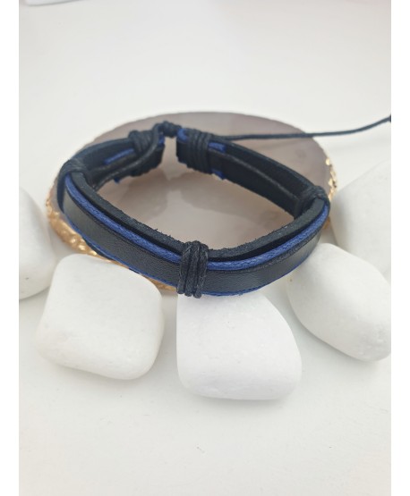 Bransoletki męskie na rzemianiach