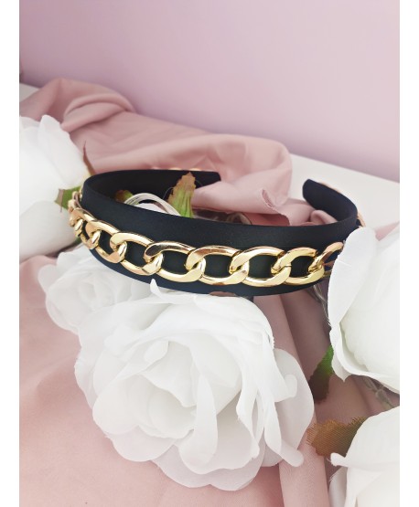 Opaski do włosów z łańcuchem