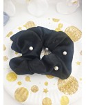 Gumki scrunchie z perełkami Gumki scrunchie z perełkami