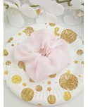 Gumki scrunchie w kratkę Gumki scrunchie w kratkę