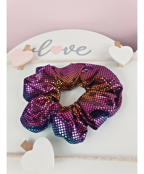 Gumki scrunchie syrenka