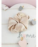 Gumki scrunchie kolorowe satynowe