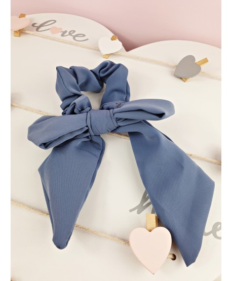 Gumki do włosów z wiązaną kokardą