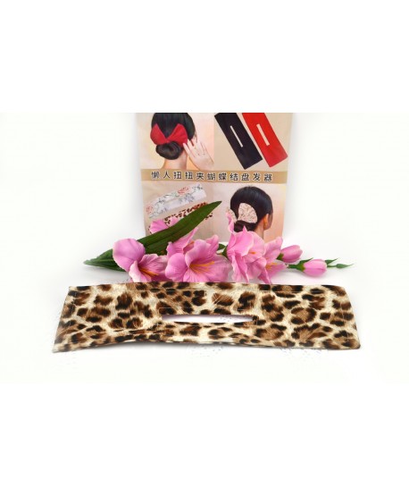 Twister duży panterka/kwiaty kolory