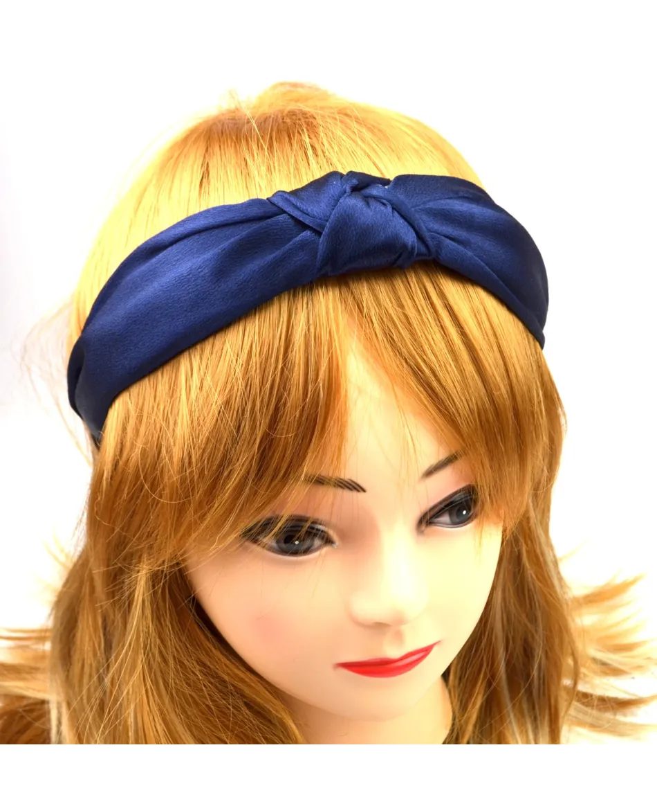 Opaski z węzłem satynowe kolory