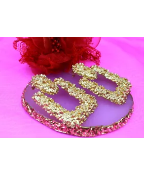 Kolczyki geometryczne masywne złote