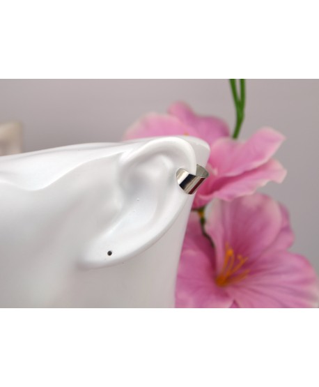 Nausznica typu zacisk złota lub srebrna