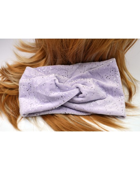 Opaska z węzłem błyszcząca na uszy