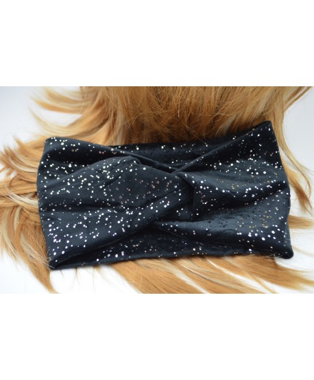 Opaska z węzłem błyszcząca na uszy