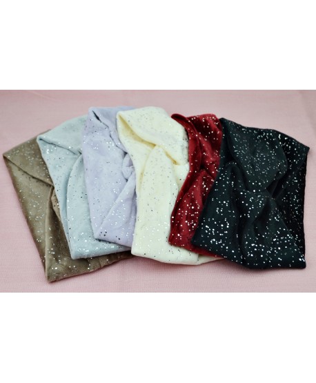 Opaska z węzłem błyszcząca na uszy