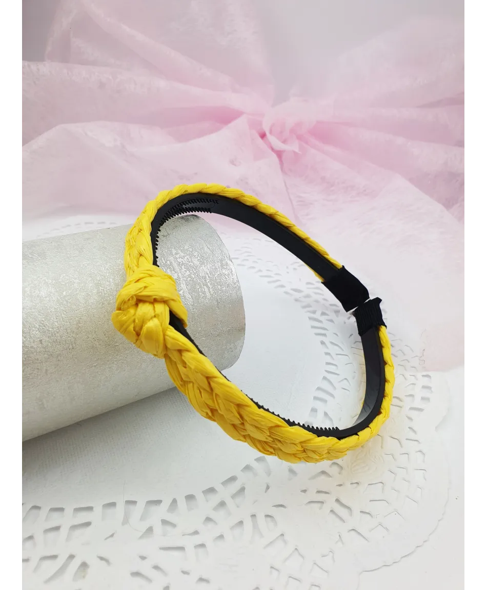 Opaski słomkowe z węzełkiem