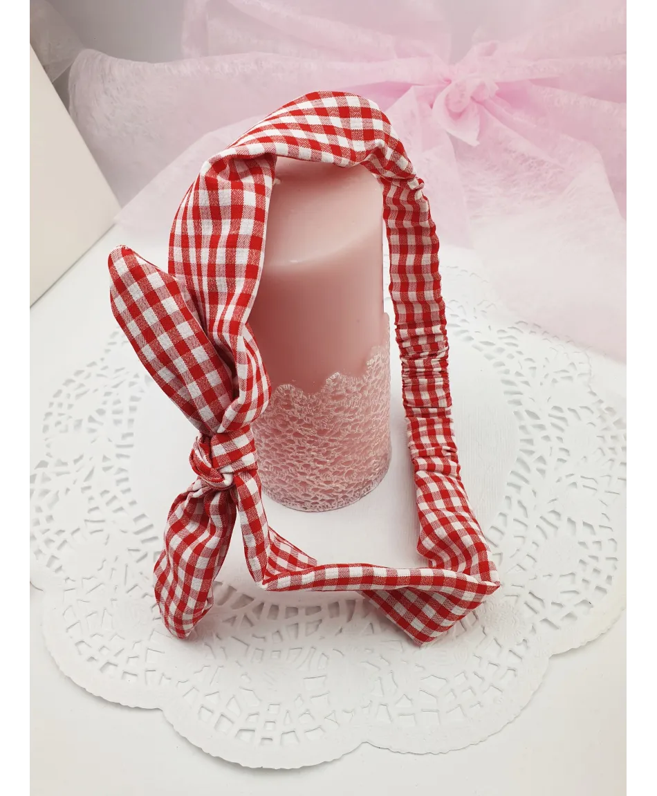 Opaski z kokardką w różnych kolorach