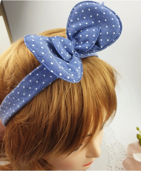 Opaska dziecięca z uroczą kokardką