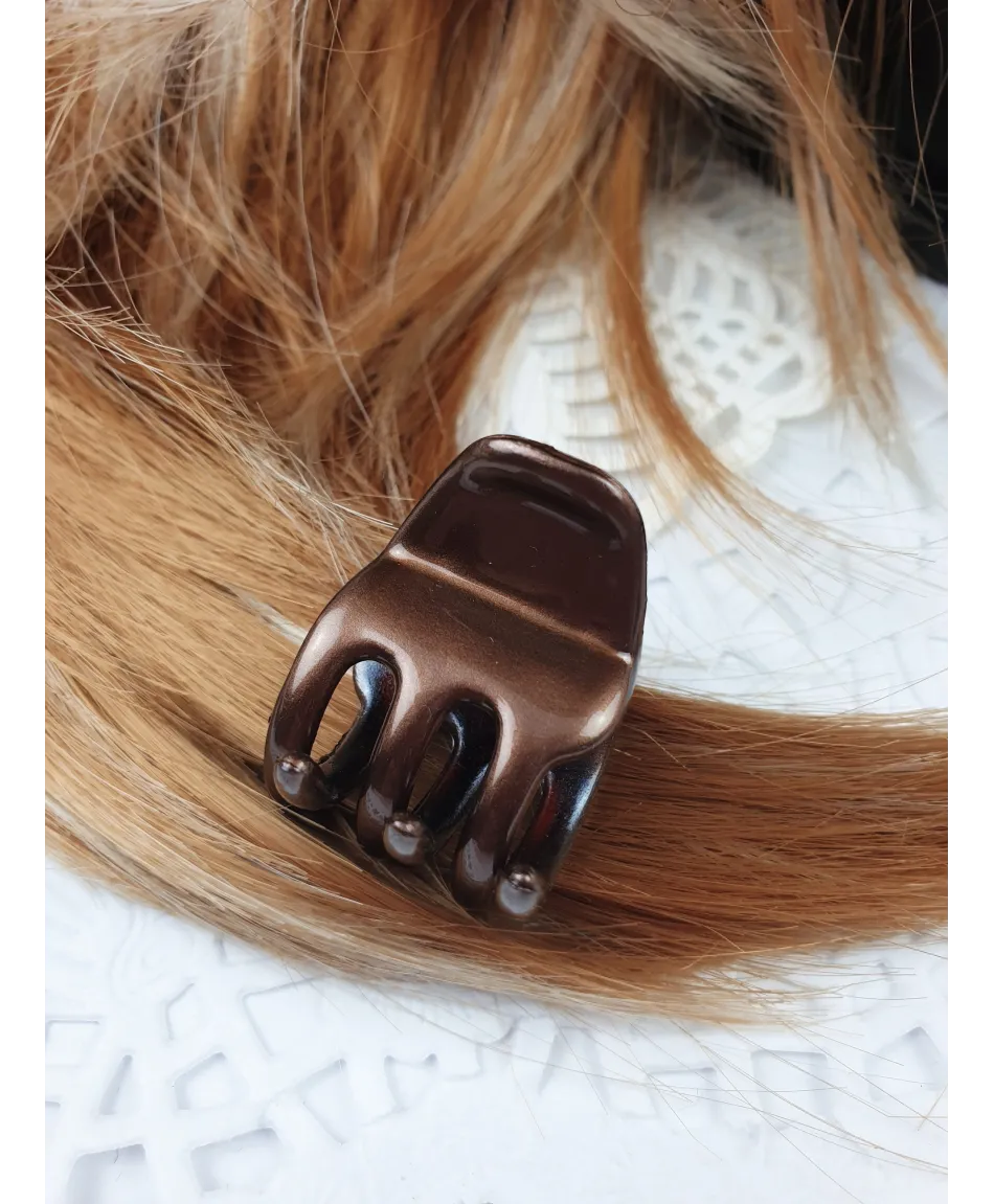 Spinka szczęka klamra francuska błyszcząca- kolory