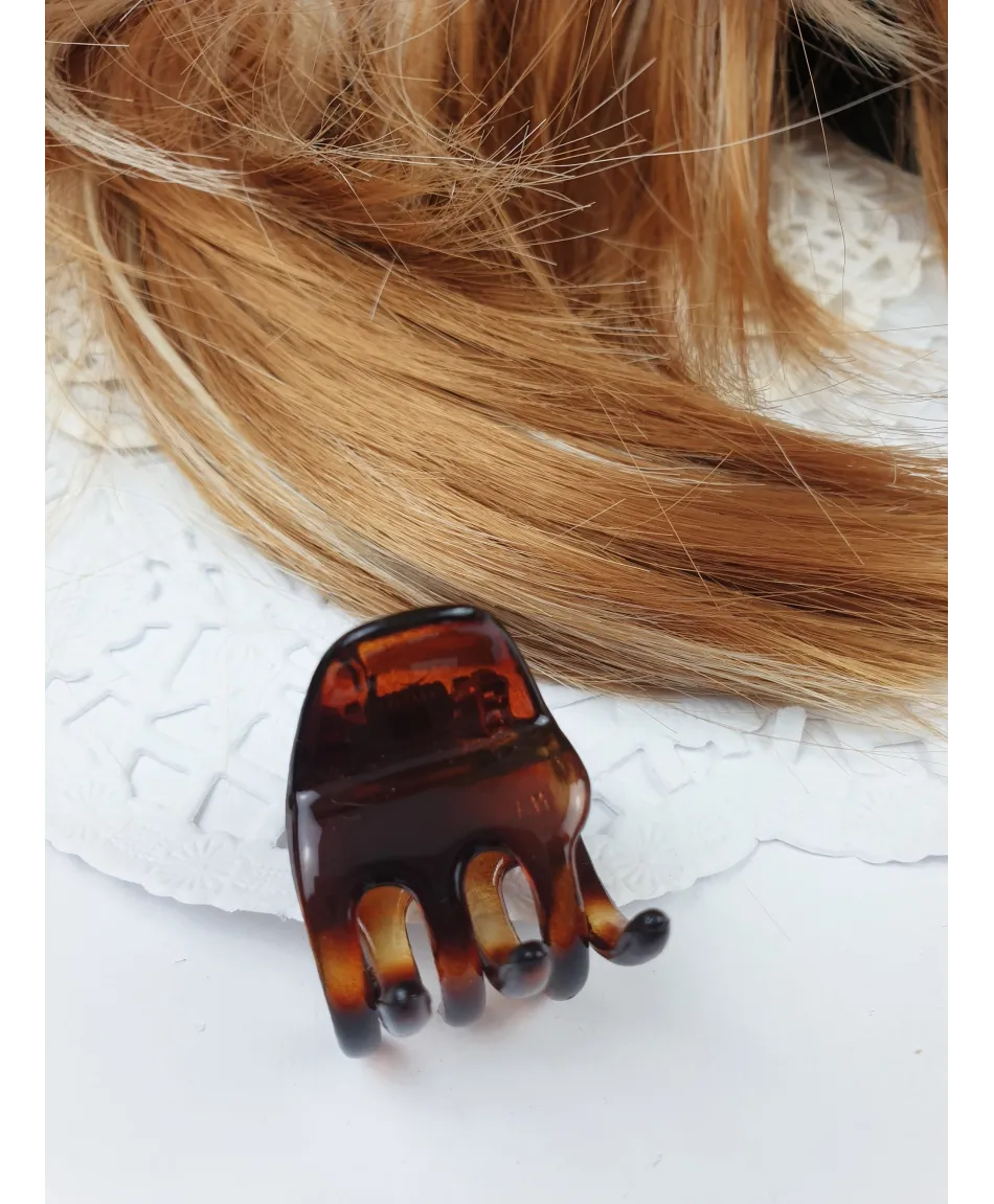 Spinka szczęka klamra francuska błyszcząca- kolory