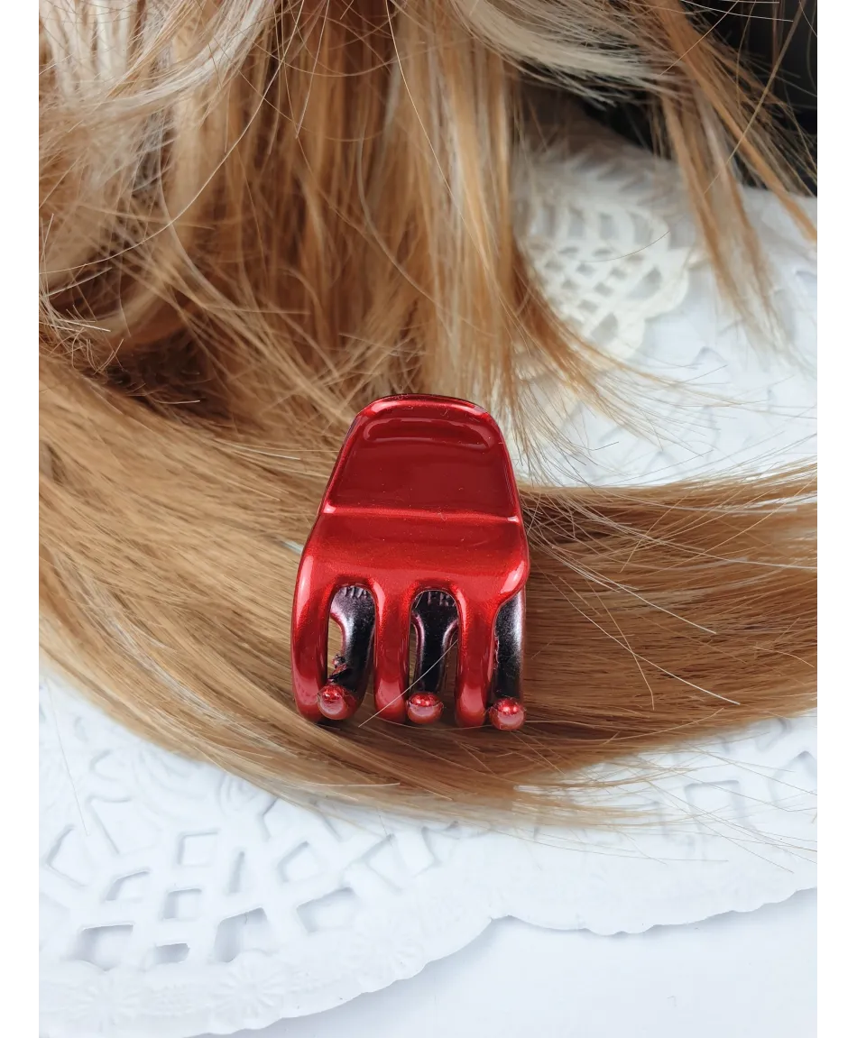 Spinka szczęka klamra francuska błyszcząca- kolory