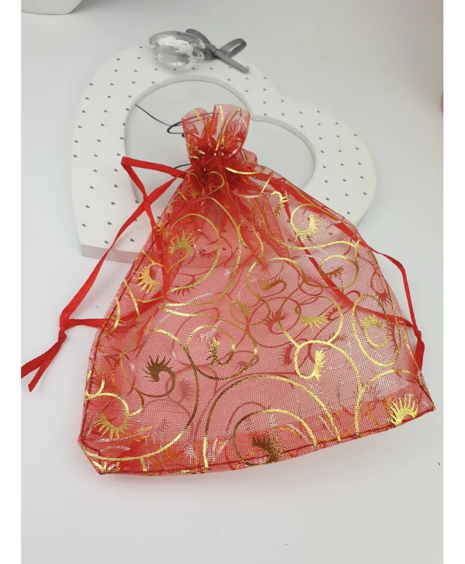 Woreczek ozdobny ściągany kolory