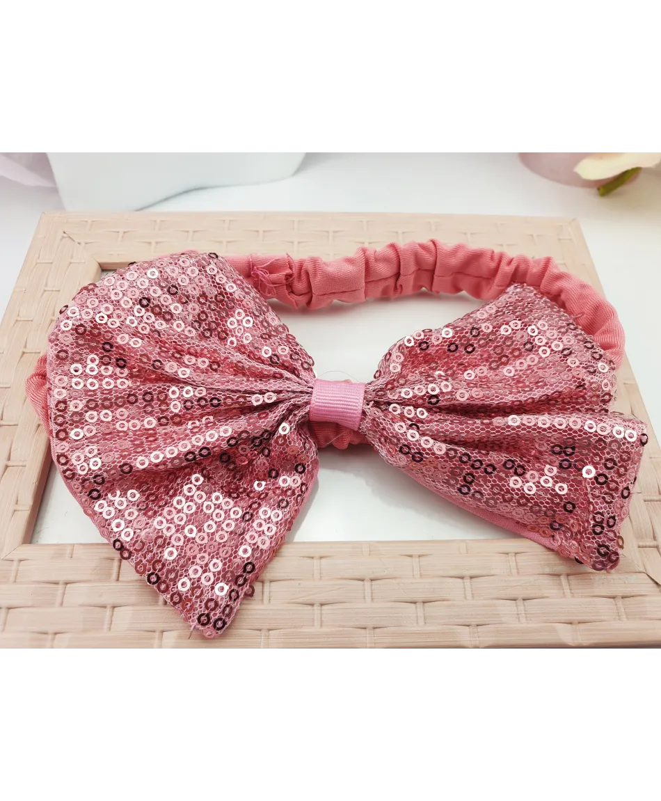 Opaska na gumce kokarda kolory