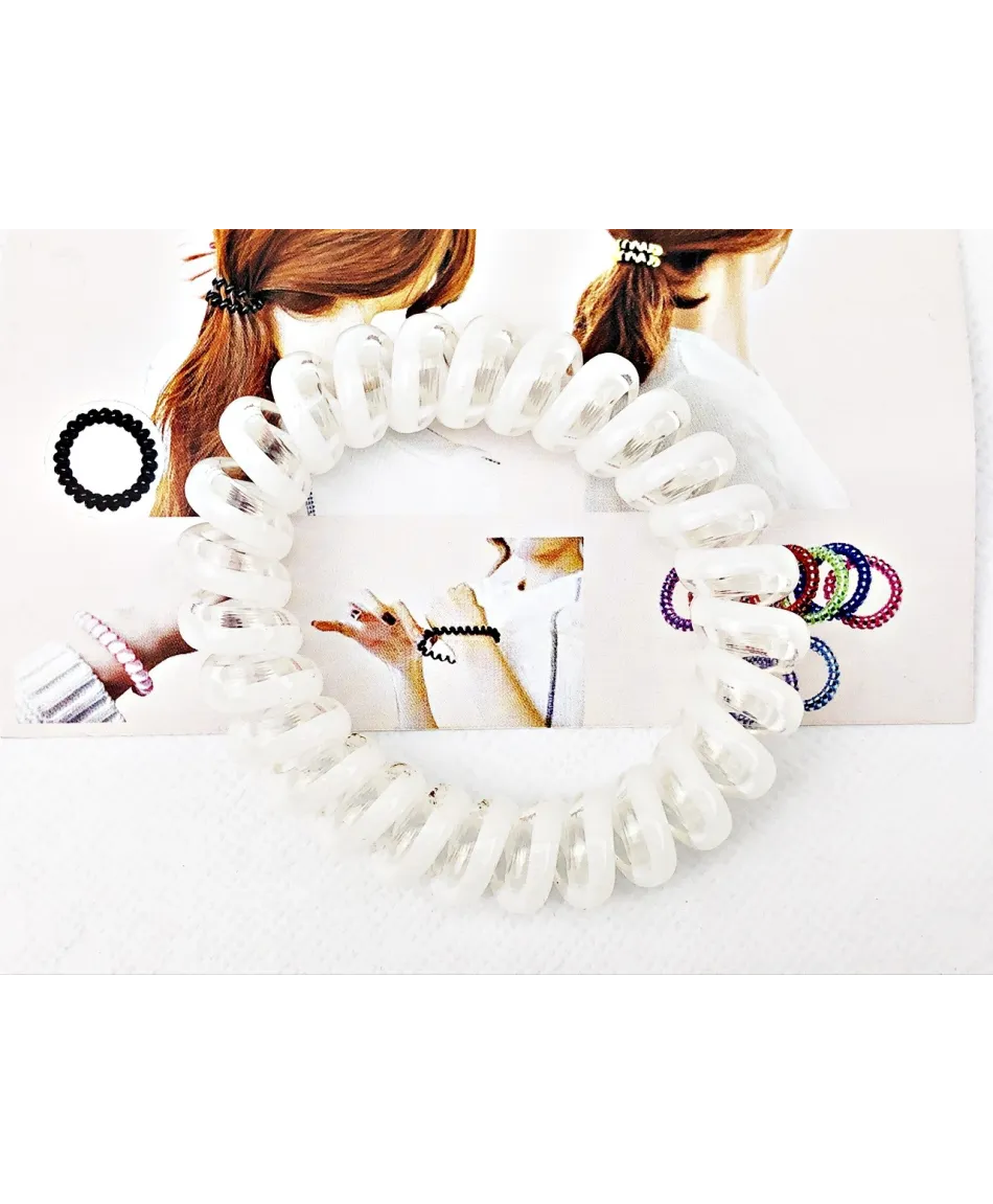 Gumki sprężynki dużo kolorów