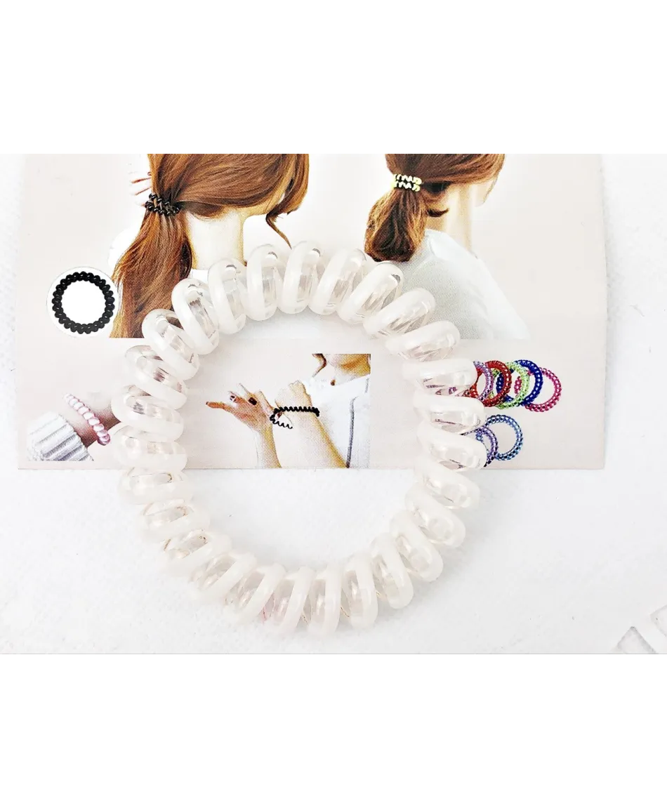 Gumki sprężynki dużo kolorów