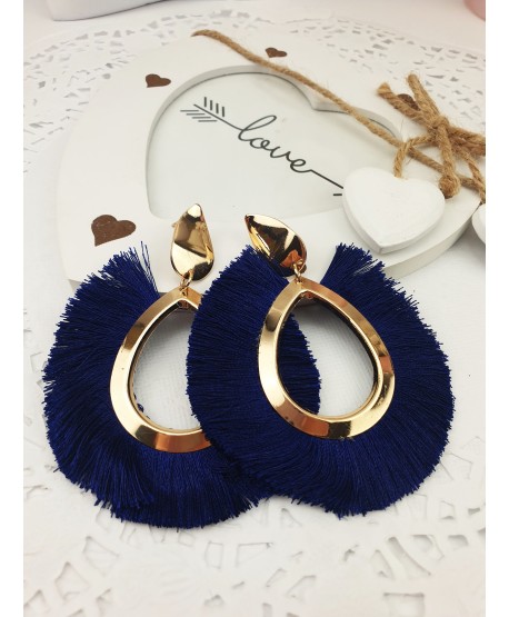 Kolczyki chwosty łezka kolory