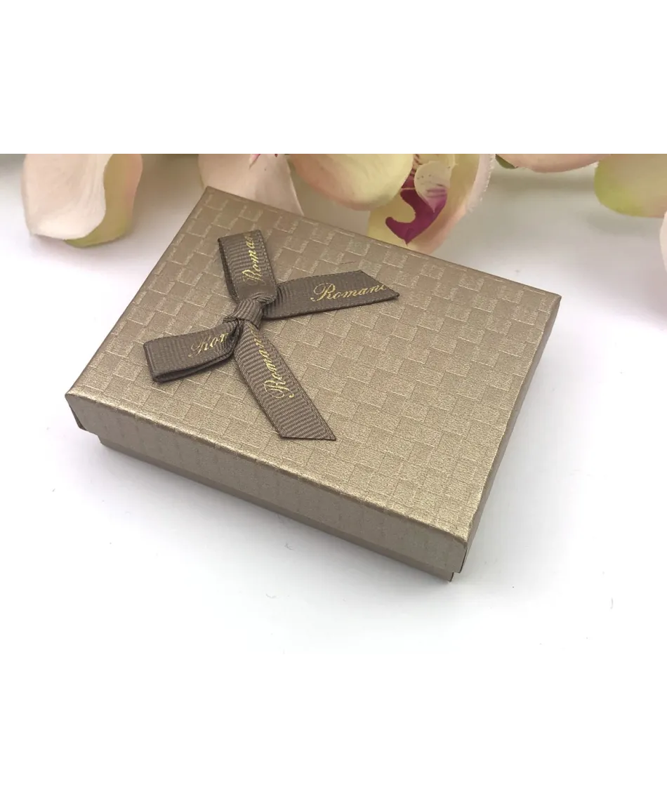 Opakowanie ozdobne prostokątne z kokardką