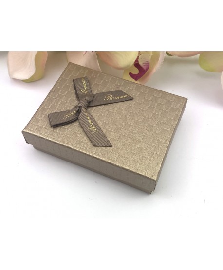 Opakowanie ozdobne prostokątne z kokardką