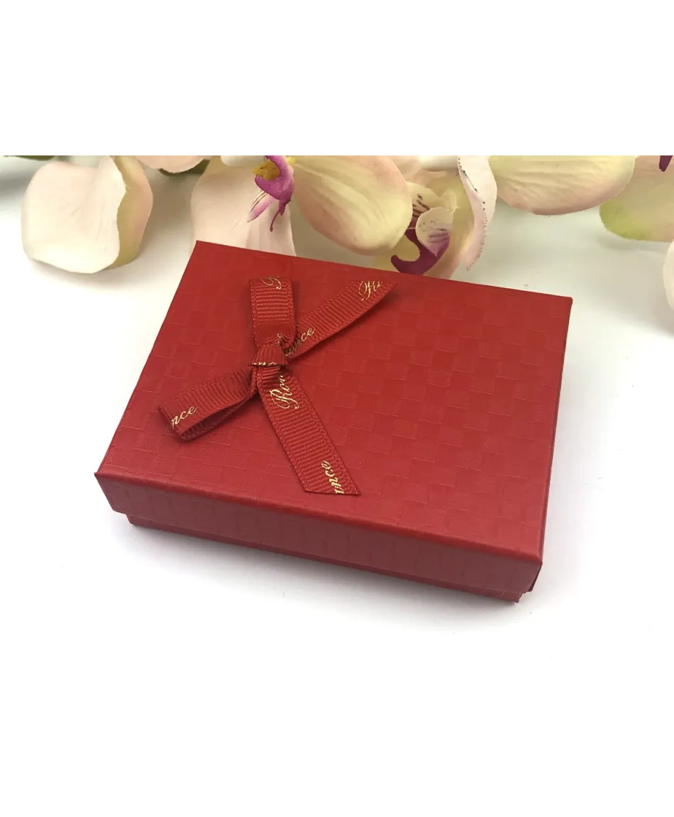 Opakowanie ozdobne prostokątne z kokardką