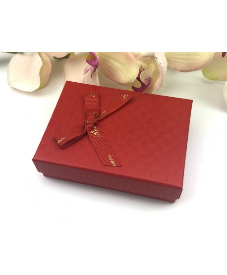 Opakowanie ozdobne prostokątne z kokardką