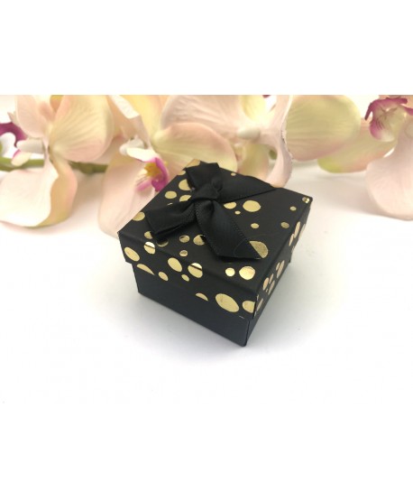 Opakowanie ozdobne mały kwadracik w kropki