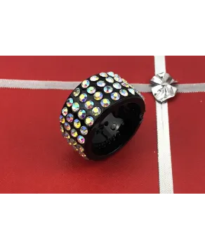 Spinka na kucyk z błyszczącymi cyrkoniami