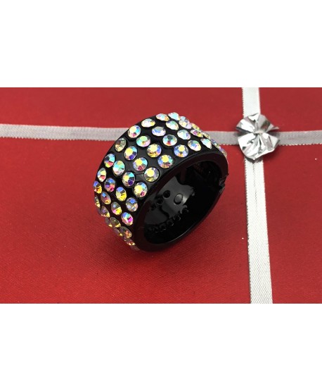 Spinka na kucyk z błyszczącymi cyrkoniami