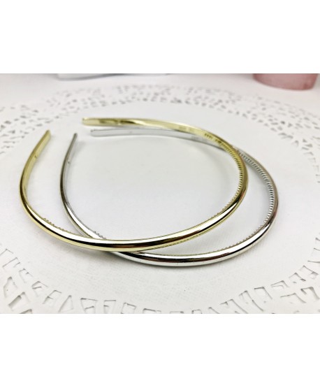 Plastikowa opaska złota lub srebrna