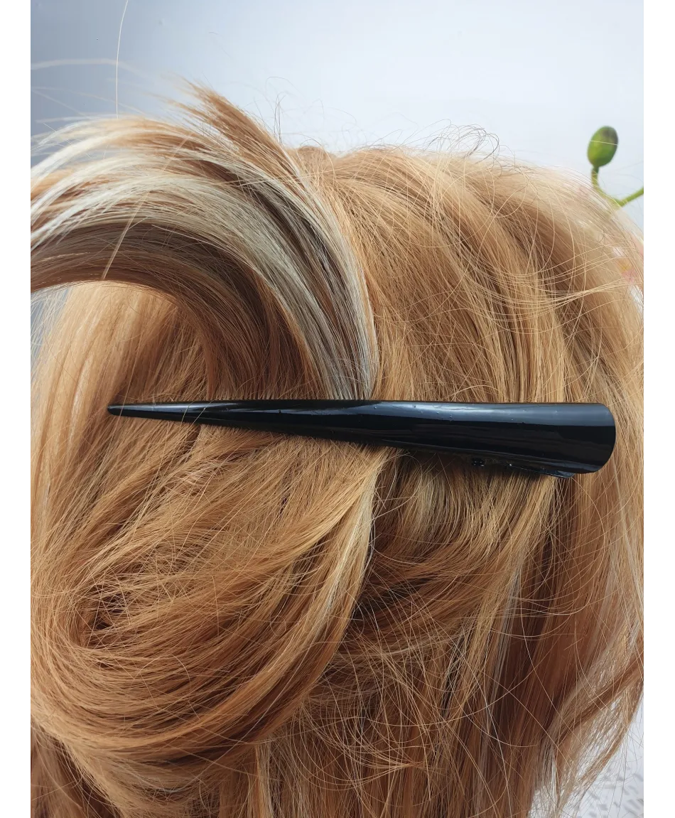 Spinka do włosów tukan czarna