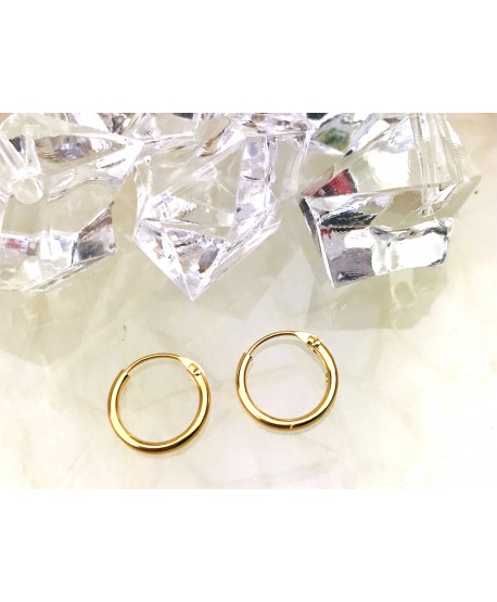 Kolczyki złote kółeczka do wyboru