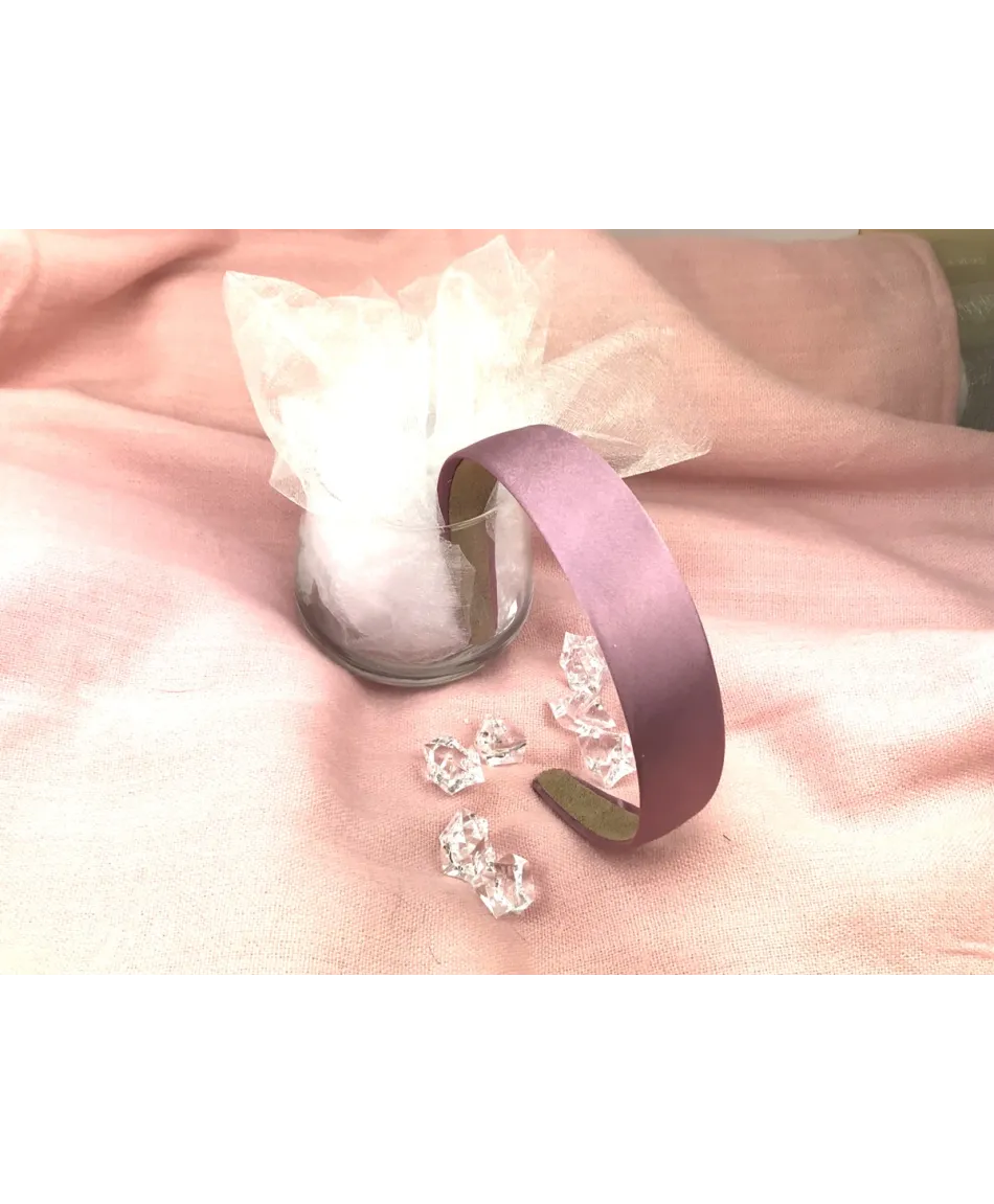 Opaska satynowa gładka kolory