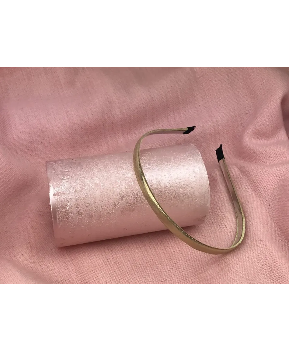 Opaska połyskująca złota/srebrna