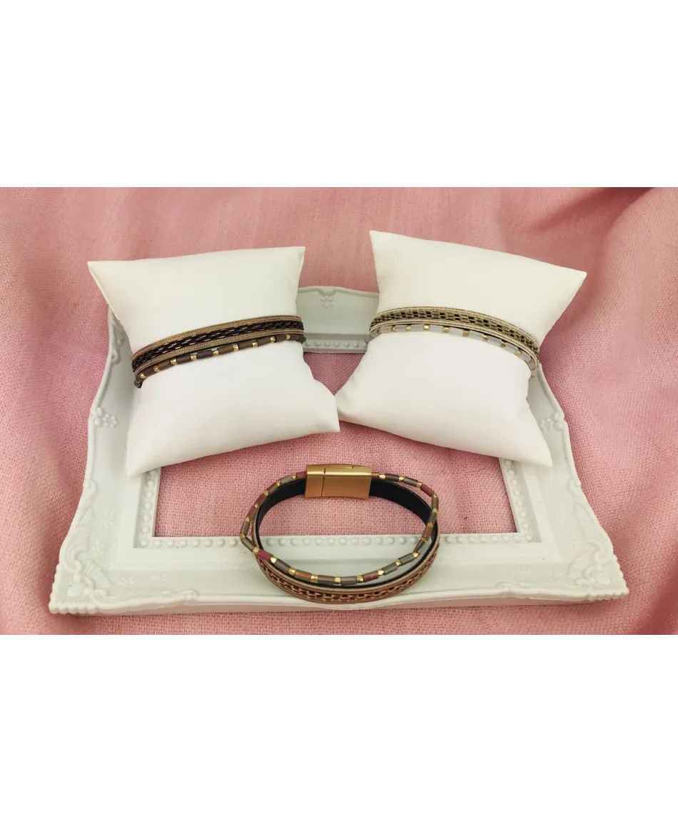 Bransoletka skórzana kolory