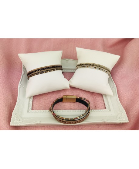 Bransoletka skórzana kolory