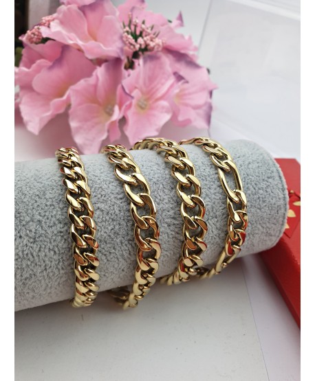 Bransoletki stal łańcuchowe męskie