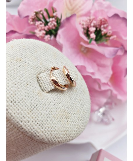 Kolczyki małe złote kółeczka