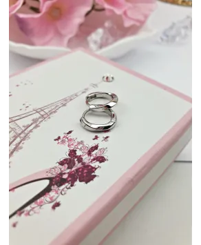 Kolczyki stal kółeczka