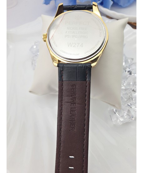 Zegarek męski Perfect z datownikiem