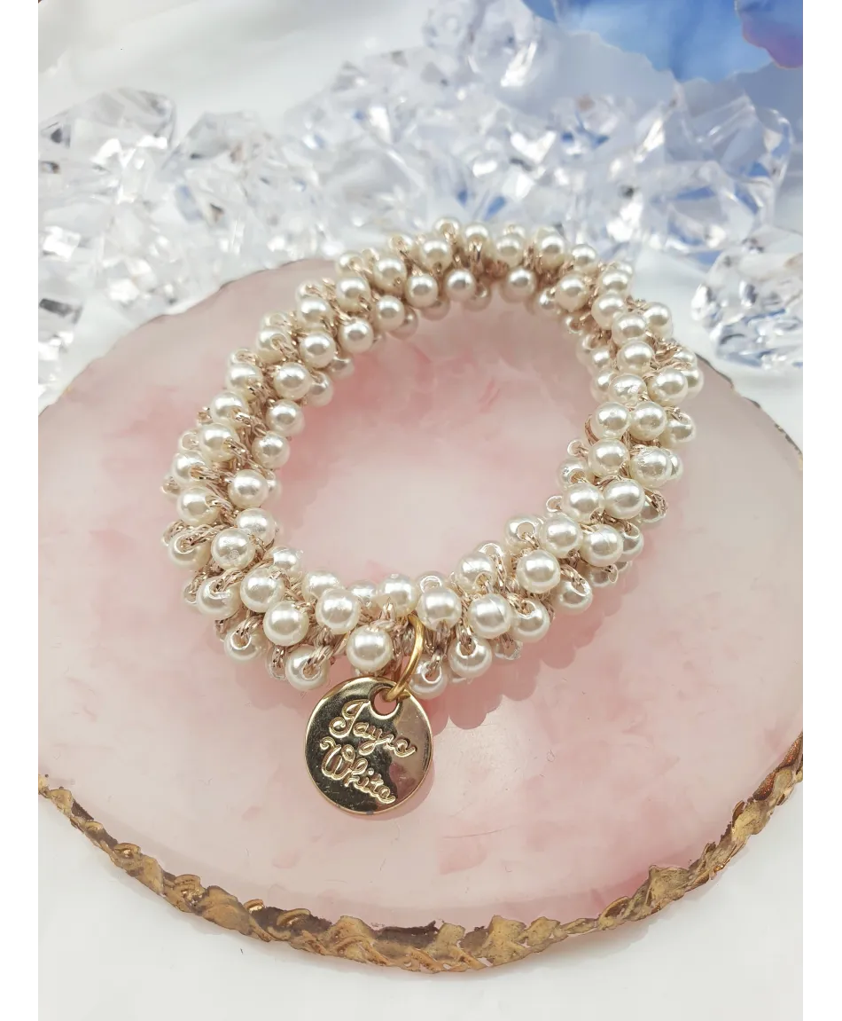 Gumki do włosów ozdobne z kryształków