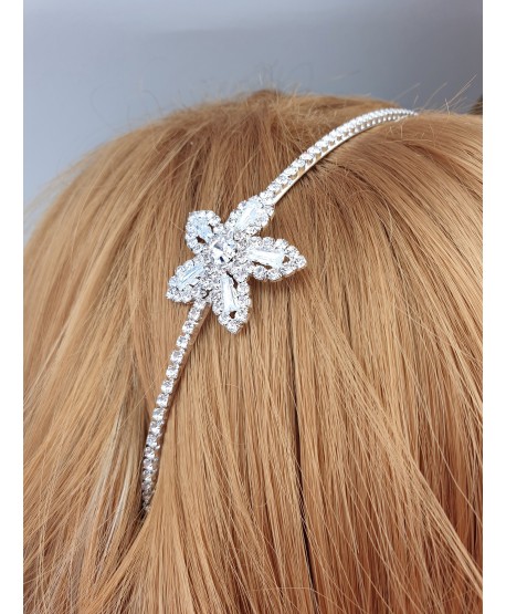 Opaska ozdobna z kwiatuszkiem